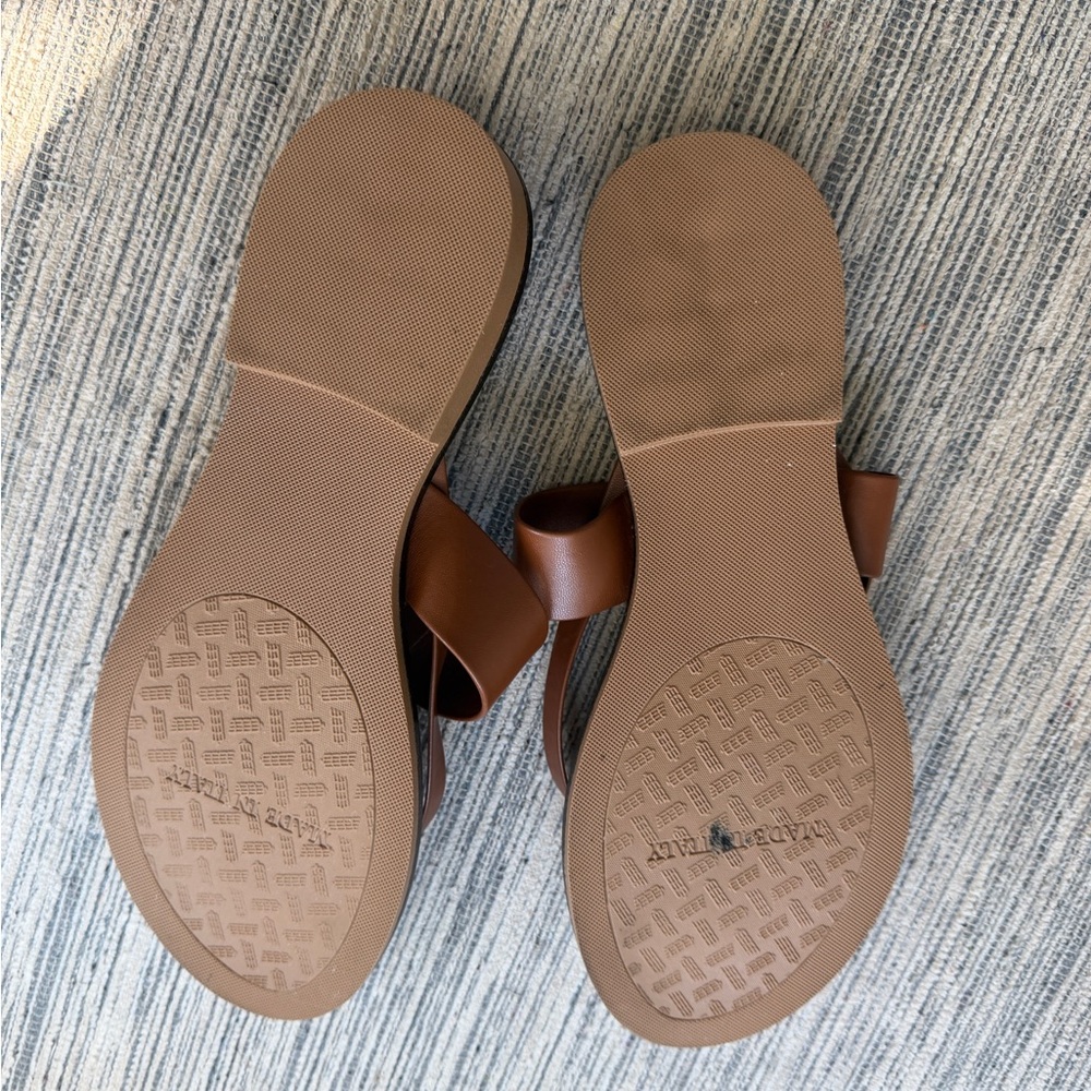 Toscana Brown Leather Sandals - Picture 4 of 4